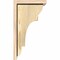 Ekena Millwork New Brighton Rough Sawn Corbel w/Backplate, Douglas Fir, 8"W x 10"D x 18"H COR08X10X18NEB01RDF - alternate 4